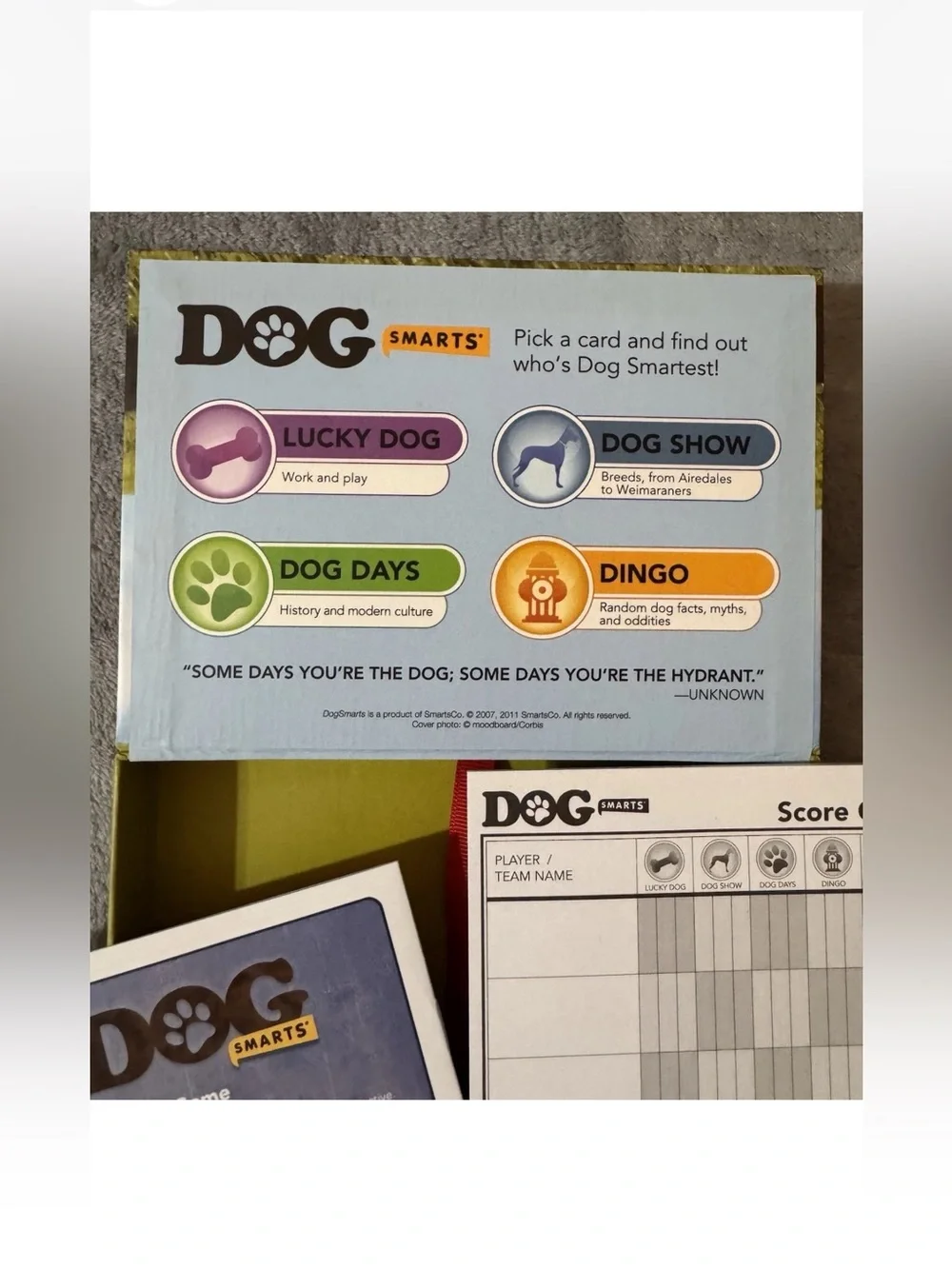 Dog Smarts Game